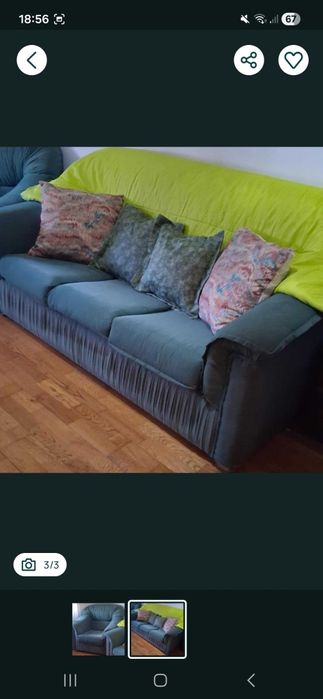 Sofa cama  usado mas em bom estado