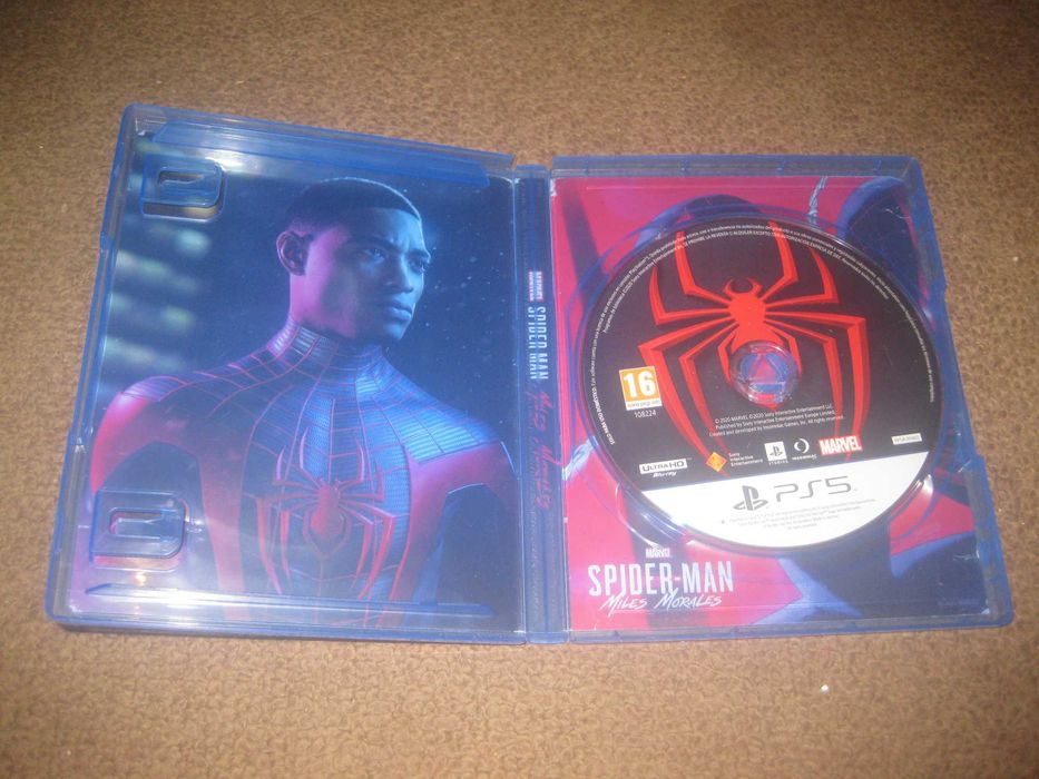 Jogo "Spider-Man: Miles Morales" para Playstation 5/Impecável!