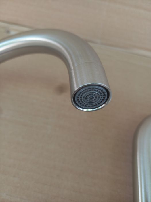 РАСПРОДАЖА!!! Смеситель/змішувач/кран для кухни из нержавейки на гайке