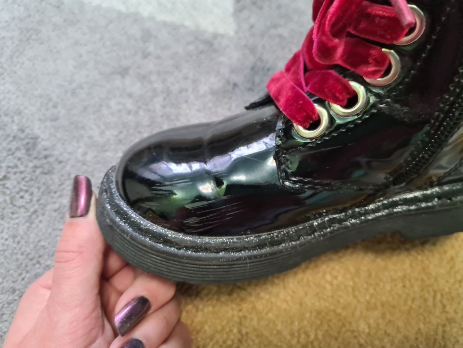 Czarne botki Disney 26