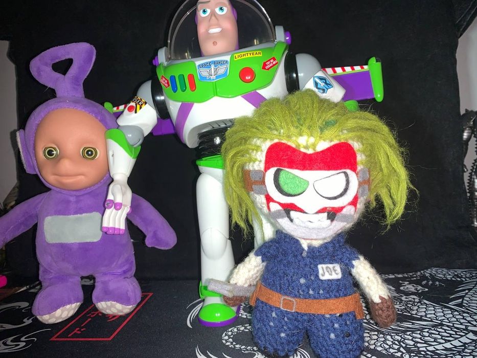 Дитячі іграшки (телепузик, баз лайтер, джокер)