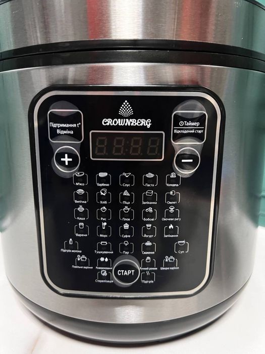 Мультиварка Пароварка Crownberg CB-5526 1000Вт 30 програм 5л
