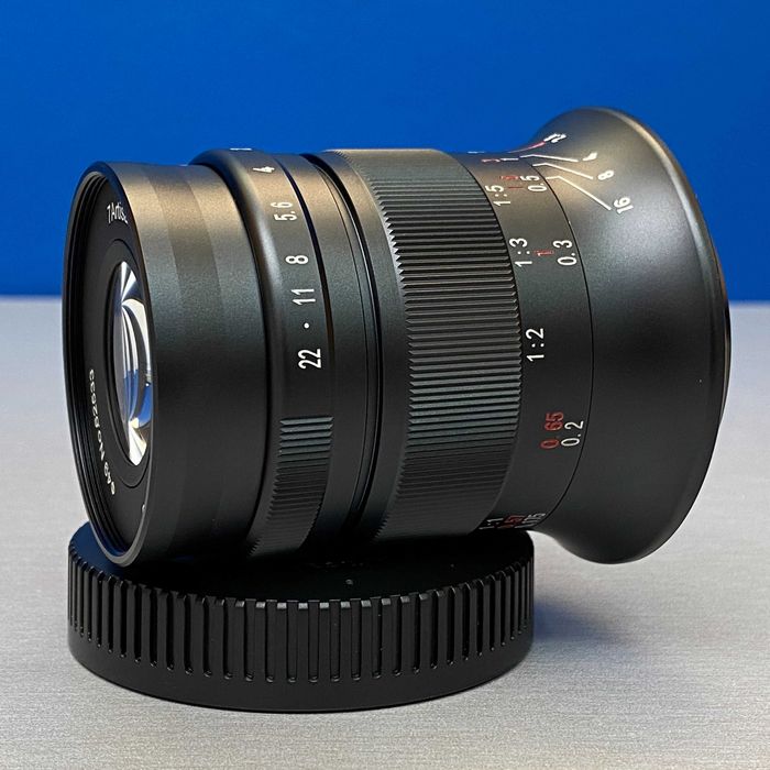 7Artisans 60mm f/2.8 II (Canon RF-S) - NOVA - 3 ANOS DE GARANTIA