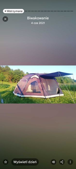 Namiot rodzinny XXL Saxur