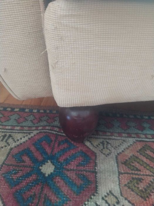 Sofa 3/4 lugares cor castanha