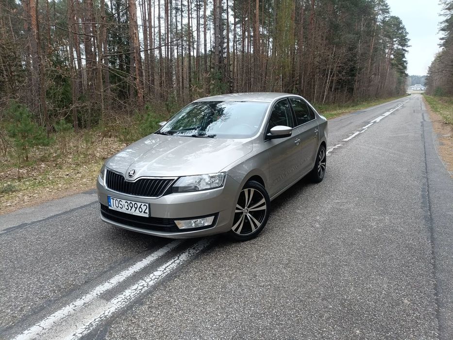 Skoda RAPID 2017 Rok 1,2 TBenzyna Pierwszy Właściciel Salon Polska Idealny Stan