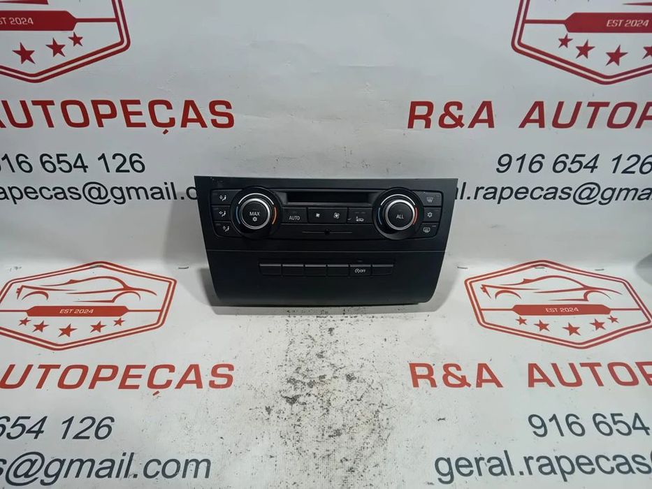 Comando Sofagem Climatronic BMW Série 1 E81 E87 6411922454502 Original