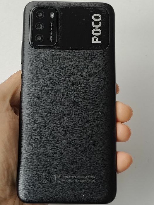 Poco M3 6,53" 4/128GB 8 ядер, Android 10, 6000 мАг