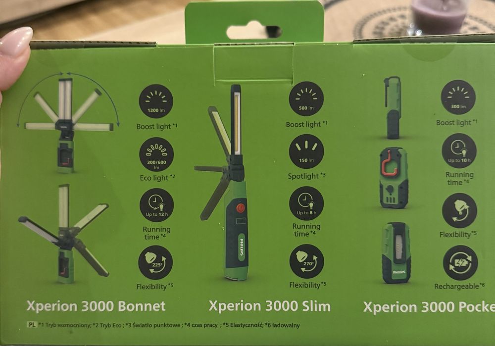 Lampki warsztatowe PHILIPS