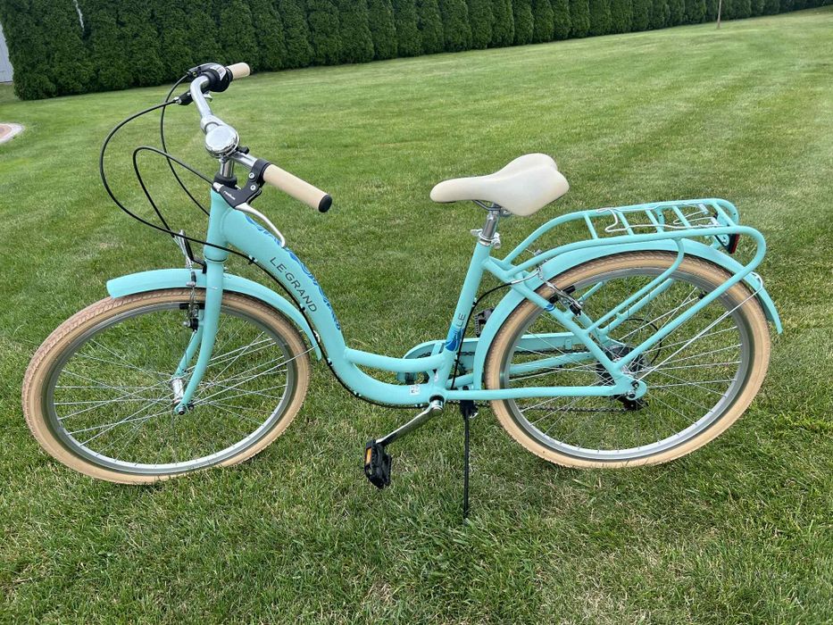 Rower miejski jak nowy.