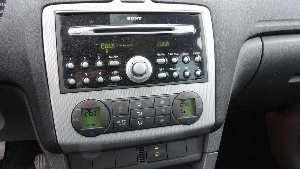 Ford Focus MK2 1,6 Diesel na Częsci kolor czarny kod koloru F3