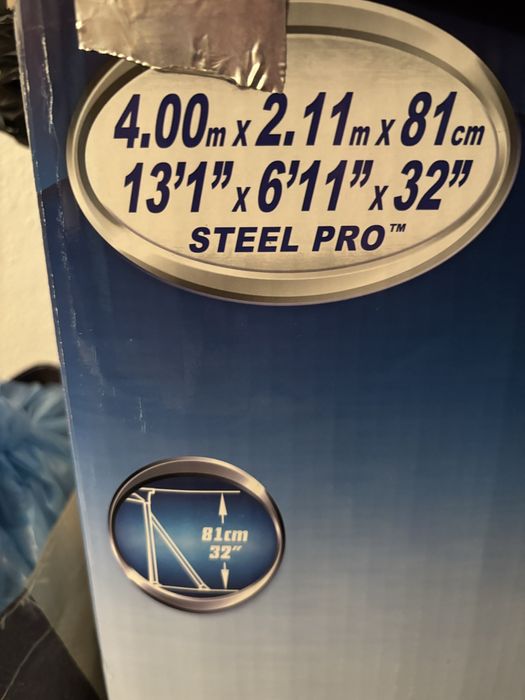 Piscina retangulat bestway 4.00x2.11x81cm
