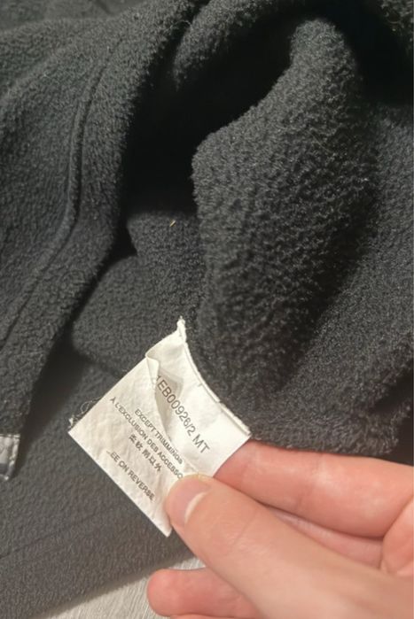 Jack Wolfskin Sweter Polar Czarny Ciepły Rozpinany