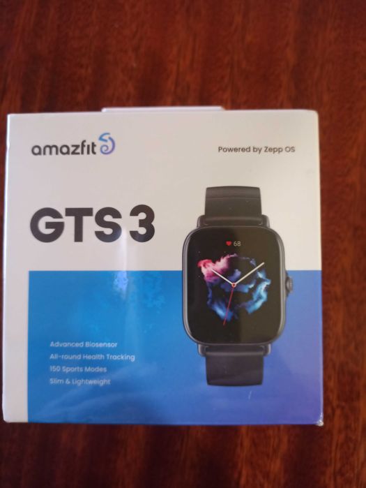 Новий Смарт-годинник Amazfit GTS 3 (Black / Rose Gold) — Оригінал