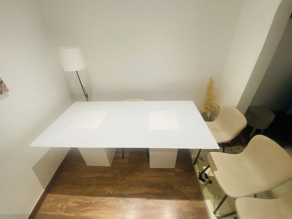 Mesa de vidro  sala jantar