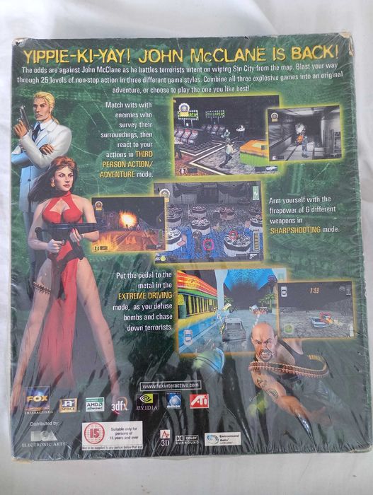Die Hard Trilogy 2 PC Big Box Eng Folia