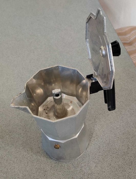 Cafeteira expresso de alumínio