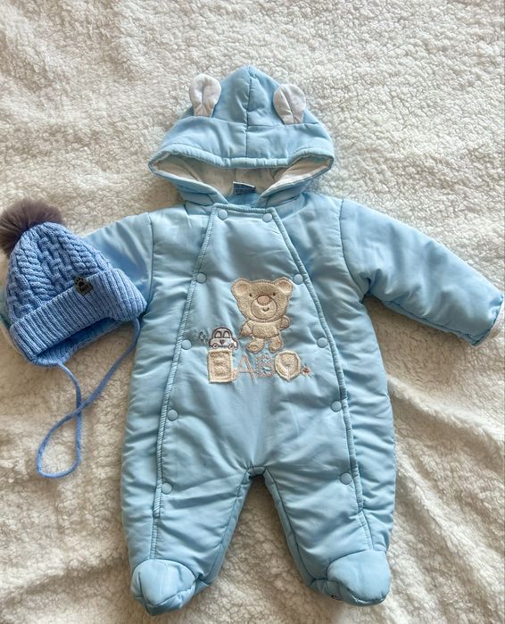 Дитячий комбінезон осінньо-весняний 0-3міс(62см)
