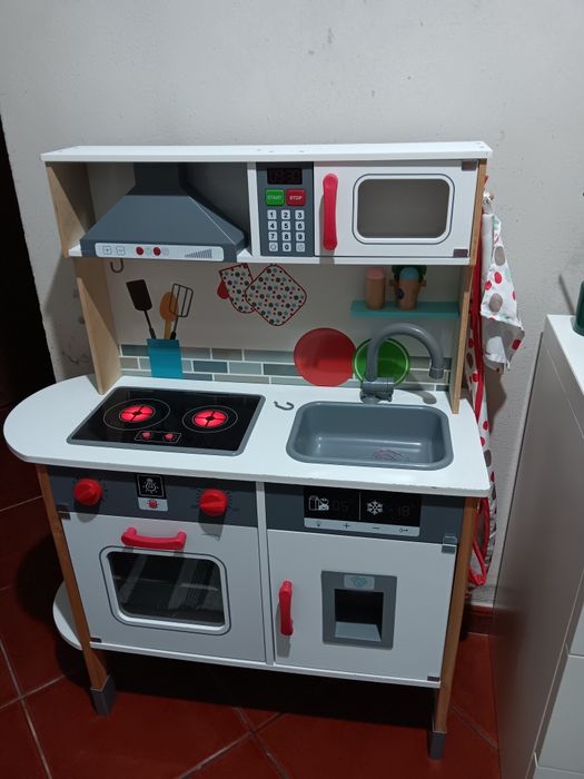 Cozinha brincar madeira