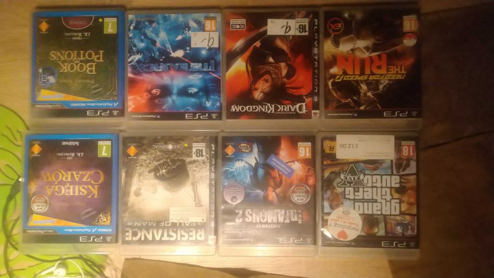 PS3 - MindJack, Untold Legends, NfS Run, Wonderbook