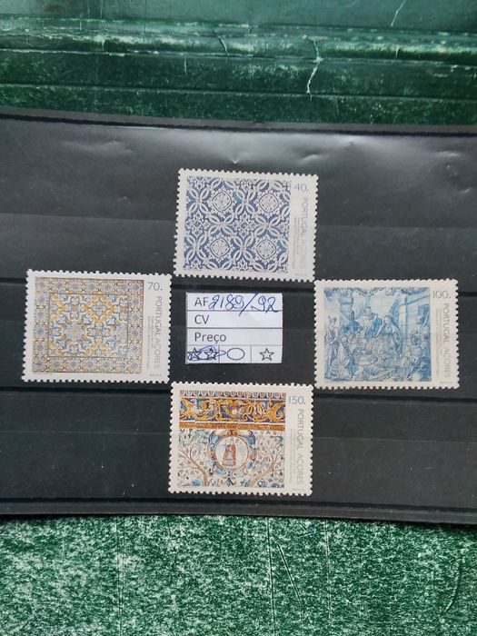 1994 Azulejaria Portuguesa Nos Açores MNH **