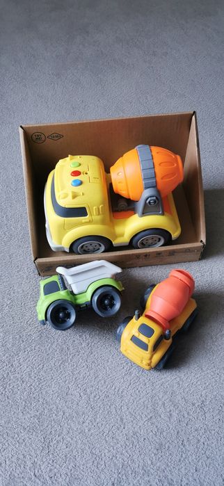 Auta Pojazdy budowlane plac budowy samochody że słomy pszenicznej bio