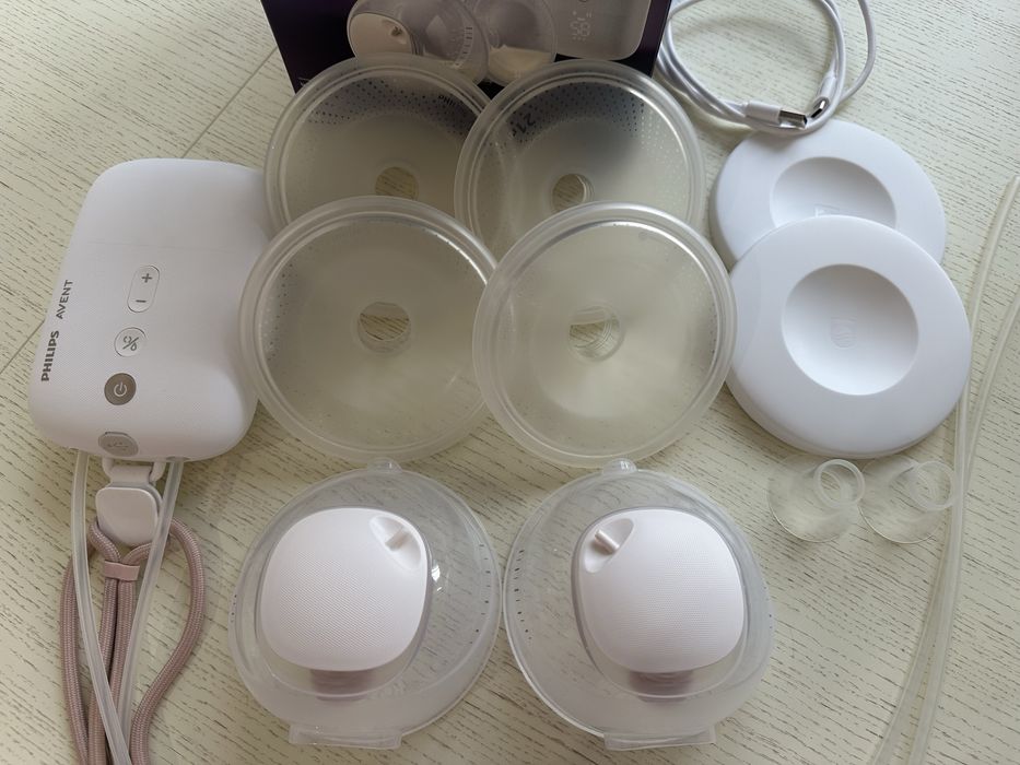 Молоковідсмоктувач Philips avent hands free подвійний електричний