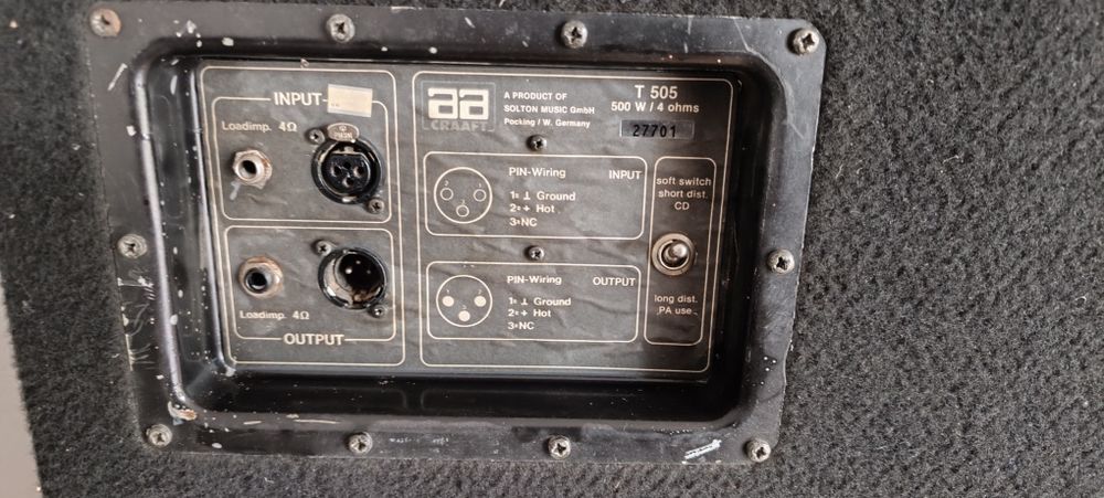 PA Cerwin Vega/Acraft