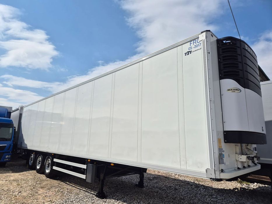 Schmitz Cargobull CARRIER MAXIMA 1300 / WINDA / DOPPEL STOCK / ŚCIANA GRODZIOWA / BELKI / PODNOSZONA OŚ / z Niemiec / TOP STAN 2011/ CARRIER CHŁODNIA CHLODNIA LODÓWKA PODWÓJNY ZAŁADUNEK PIĘTROWA  Długa winda !! Z Niemiec