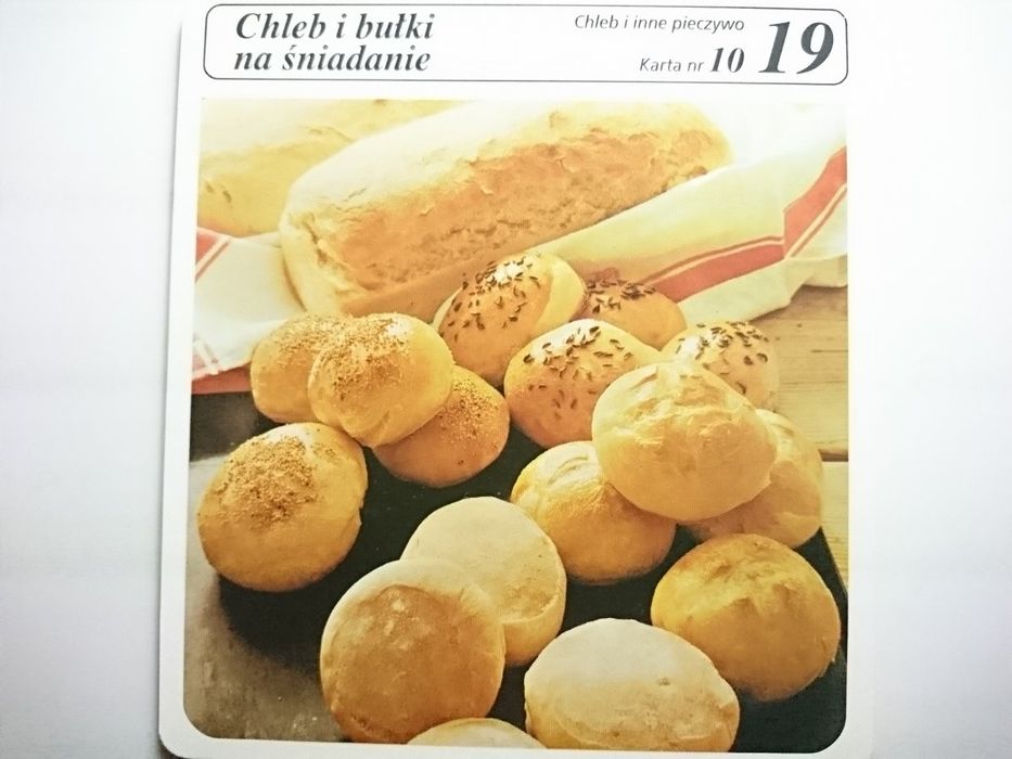 Karta Kulinarna Nr 10 Chleb i Bułki na Śniadanie
