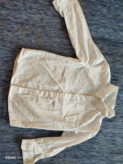 Koszula chłopięca biała 104