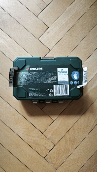 Zestaw bitów i nasadek z grzechotką Parkside