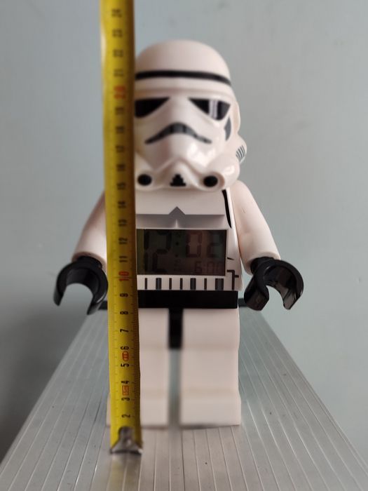 Lego Star Wars budzik Stormtrooper