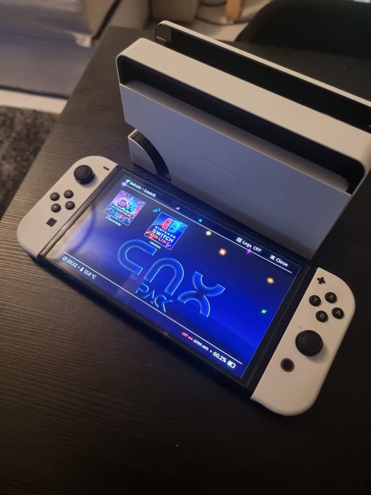 Nintendo switch oled (chipada)