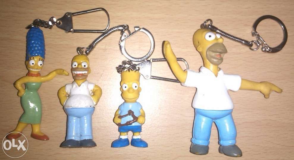 Figuras dos Simpsons (anos 80)