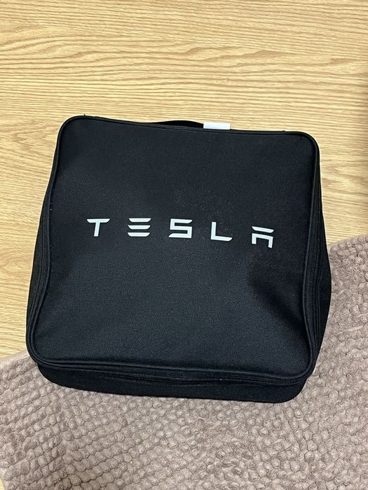 Carregador TESLA original Novo Bolsa e adaptador doméstico
