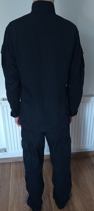 Komplet mundurowy czarny.