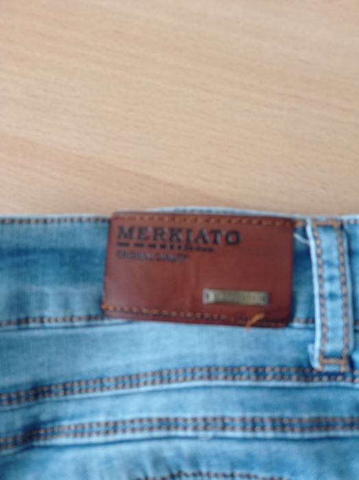 Джинсовые шорты Merkiato на мальчика 11-13 лет рост 152-158 см