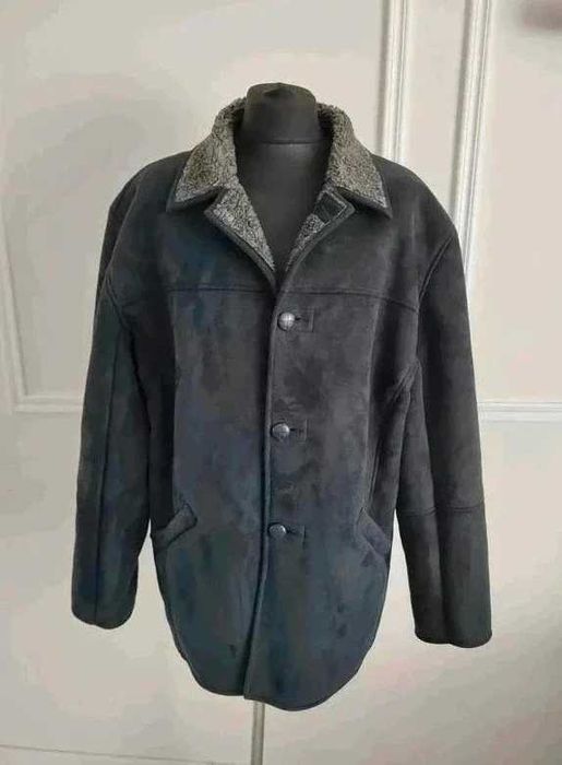 Kurtki i płaszcze męskie w zestawie około 15 sztuk