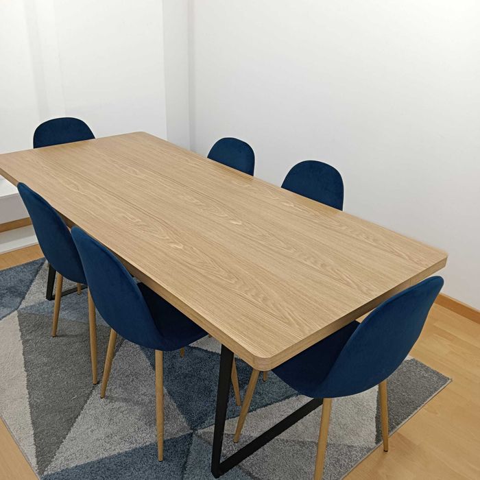 Mesa da Sklum e 6 Cadeiras