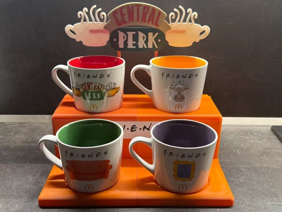 Підставка Чашки Friends McDonalds, кружки Друзі Макдональдз