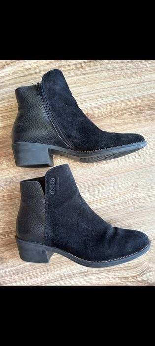 Skórzane buty Ryłko