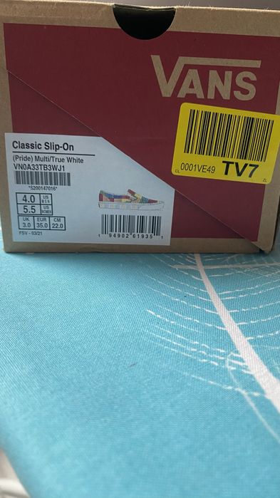 Vans nowe trampki rozmiar 35