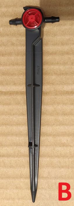 Gotejadores vasos ou jardim com aste-Geolia- Para tubos de 4-6 mm