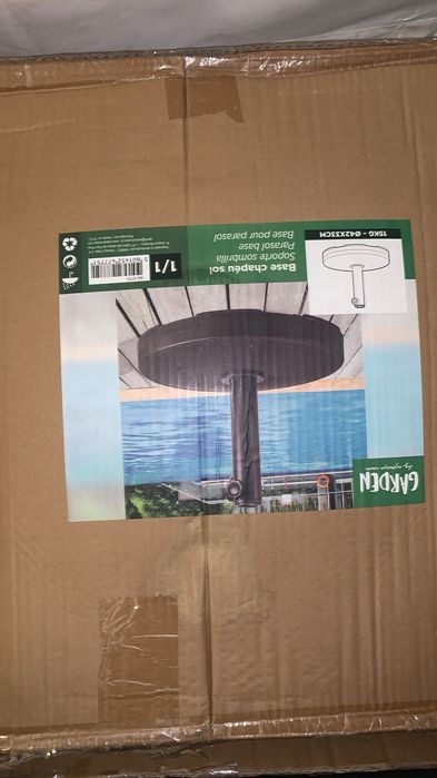 Toldo e suporte para jardim ou quintal