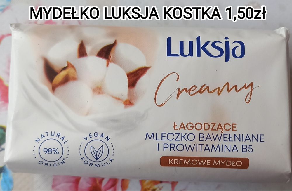 Mydełko luksja kostka