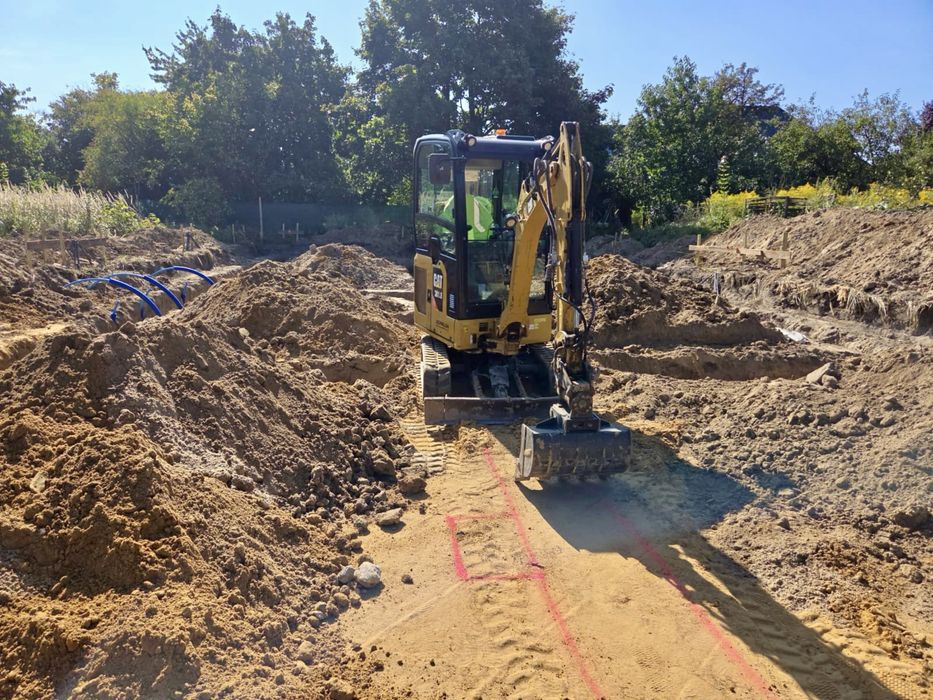 Usługi mini koparką