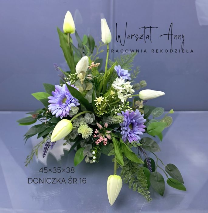 Warsztat Anny stroik kompozycje tulipany