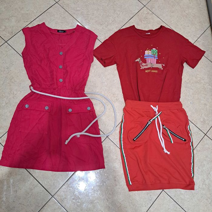 Mega paka-spodnie ADIDAS , bluzy modne ,dres  leginsy 4F ZESTAW 36-38