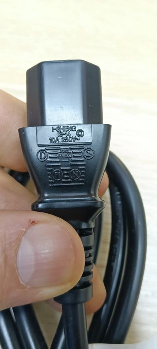 Мережевий кабель живлення  Samsung 3903-000452 10А 250V